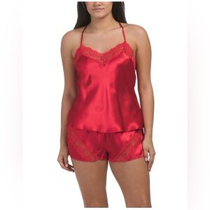 LINEA DONATELLA Ryleigh Lace Camisole And Shorts Set